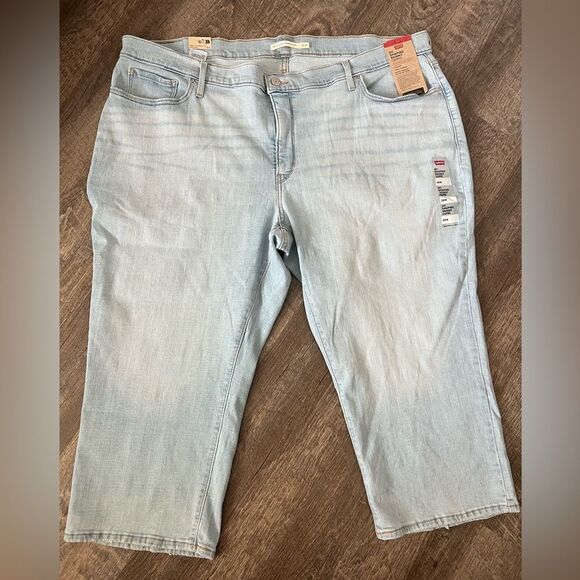 Levi's Plus Size Levi's 311 Shaping Capris-Size 26W - Picture 1 of 9